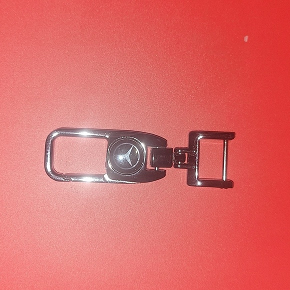 Mercedes Benz Keychain, valve stem covers and screwdriver set
